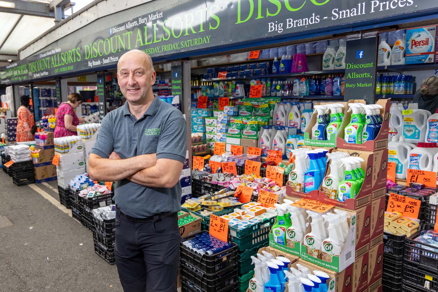 Discount Allsorts stall