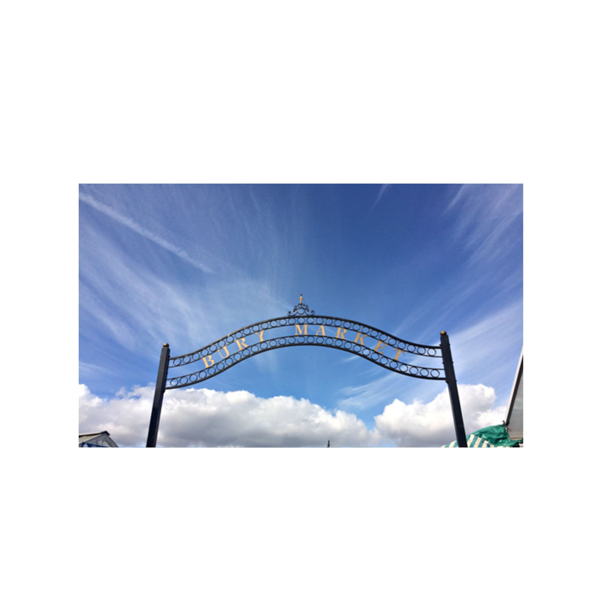 Bury Market sign