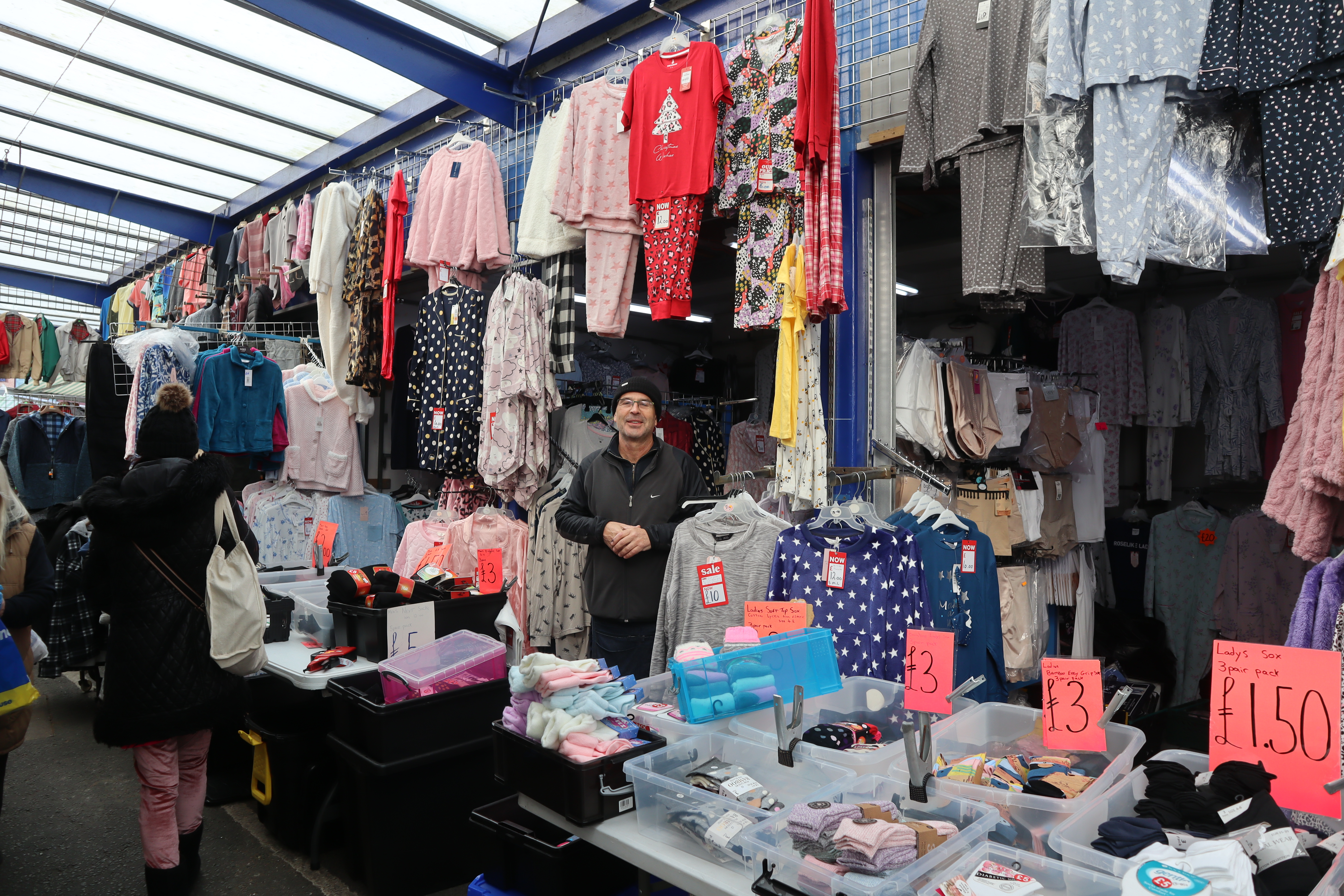 M Watson Nightwear Stall